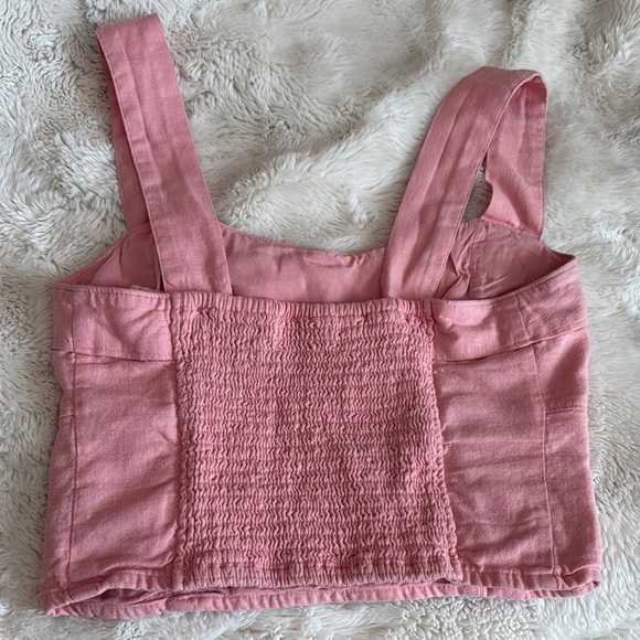 Hollister Blue and Pink Crop Tops - Picture 6 of 7
